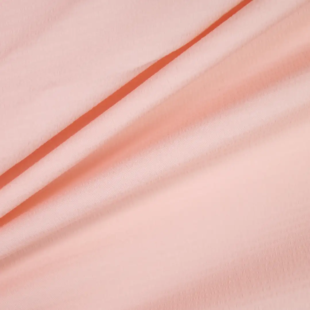 China Fabric for Shirt,Pants,Blouse,Crop Top,Skirt,Shorts,Shirt Long Sleeve Button  Crepe Natural Woven Fabric Cotton Nylon Lyocell Spandex creole pink color buy from China wholesaler bulk order at wholesale price free worldwide shipping Alibaba