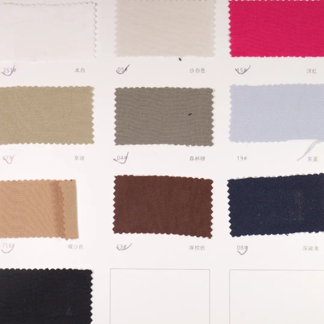 China Fabric for Shirt,Pants,Blouse,Crop Top,Skirt,Shorts,Suit Polyester/Rayon Twill Woven Blended Fabric Recycled Polyester Lenzing Ecovero Viscose re-nylon Warm Sand color buy from China wholesaler bulk order at wholesale price free worldwide shipping Alibaba