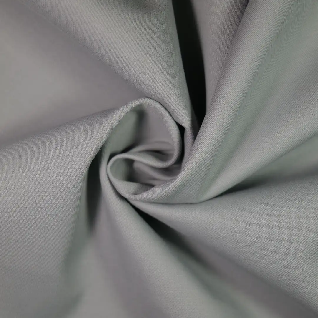 China Fabric for Pants,Suit Trouser,Jackets,Blazer,Skirt,Suit,Uniform TC Poplin Woven Blended Fabric Cotton Polyester Spandex cool gray color buy from China wholesaler bulk order at wholesale price free worldwide shipping Alibaba