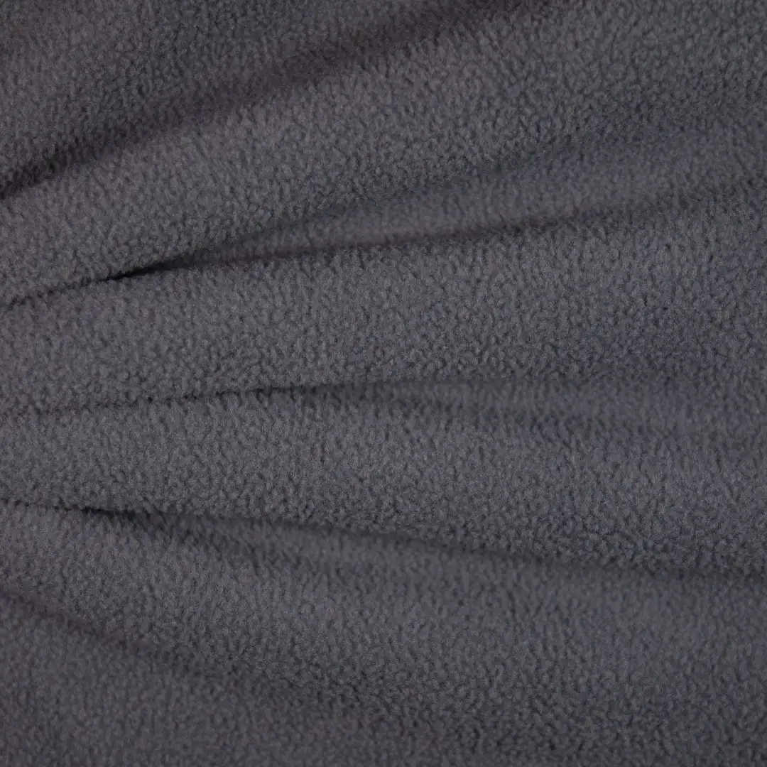 China Fabric for Hoodie,Pajamas,Loungewear Polar Fleece Knit Fabric Polyester gray color buy from China wholesaler bulk order at wholesale price free worldwide shipping Alibaba