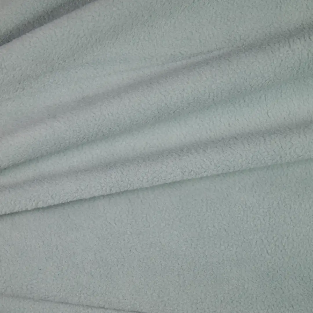 China Fabric for Hoodie,Full-Zipper Cardigan ,Knitted Trousers ,Loungewear Polar Fleece Knit Fabric Polyester Green color buy from China wholesaler bulk order at wholesale price free worldwide shipping Alibaba