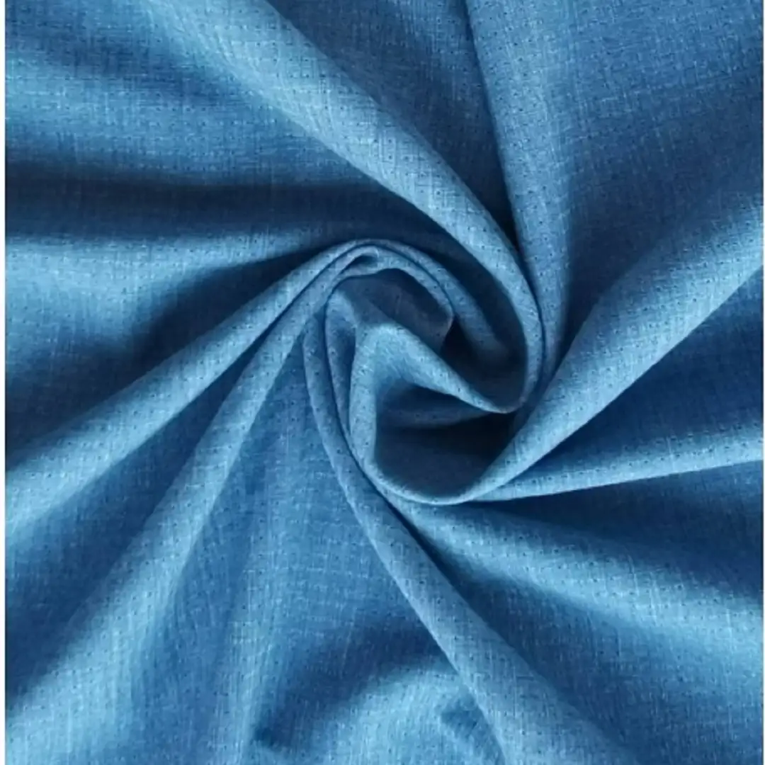 China Fabric for Polo Shirt,Blouse,Skirt T400 Polyester Yarn Fabric Synthetic Woven Fabric Polyester Grayish blue color buy from China wholesaler bulk order at wholesale price free worldwide shipping Alibaba