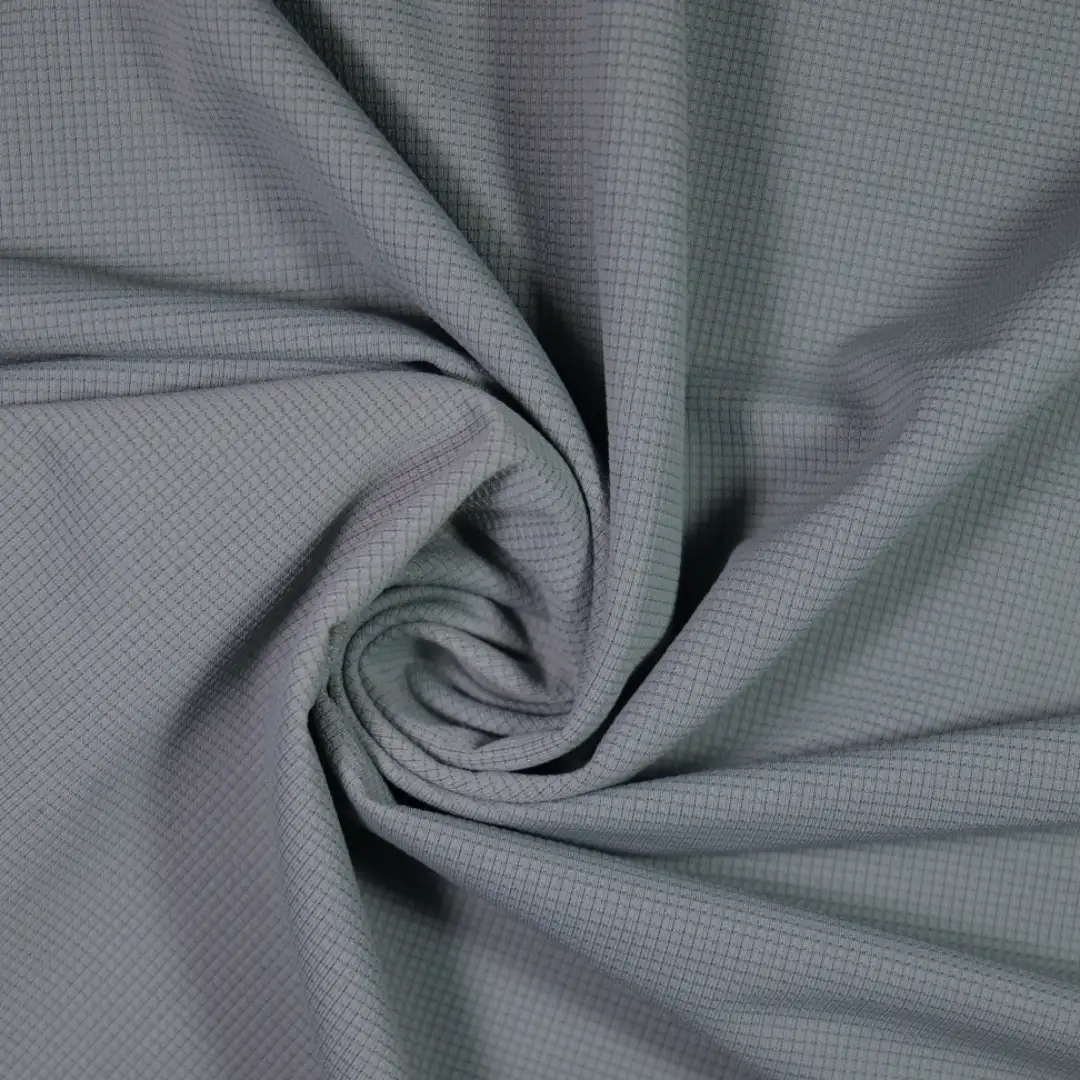 China Fabric for T-Shirt,Polo Shirt Jacquard Knit Fabric Polyester Spandex Iceberg Green color buy from China wholesaler bulk order at wholesale price free worldwide shipping Alibaba