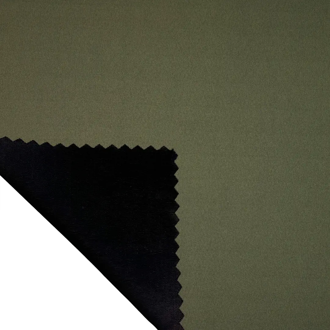 China Fabric for T-Shirt,Polo Shirt,Yoga Pants,Swim shorts Four-way Stretch (Bi-Stretch) Knit Fabric Polyester Spandex Olive color buy from China wholesaler bulk order at wholesale price free worldwide shipping Alibaba