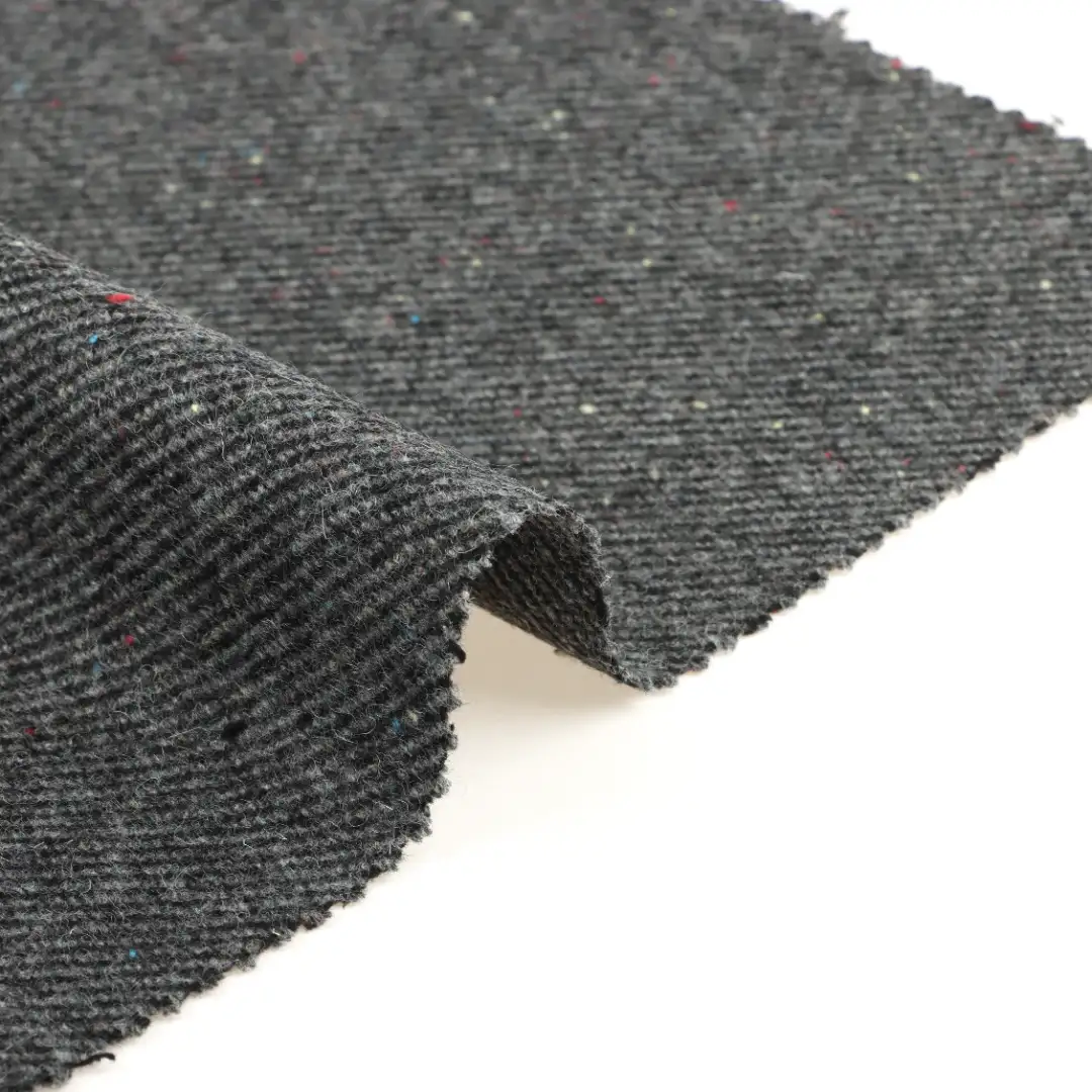 China Fabric for Pants,Overcoat,Suit,Skirt  Woolen Tweed Woolen Wool Other grey color buy from China wholesaler bulk order at wholesale price free worldwide shipping Alibaba