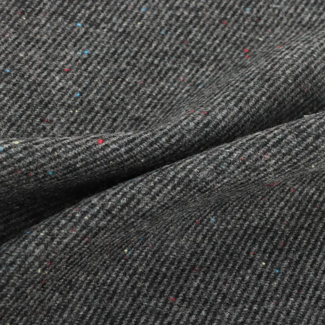 China Fabric for Pants,Overcoat,Suit,Skirt  Woolen Tweed Woolen Wool Other grey color buy from China wholesaler bulk order at wholesale price free worldwide shipping Alibaba