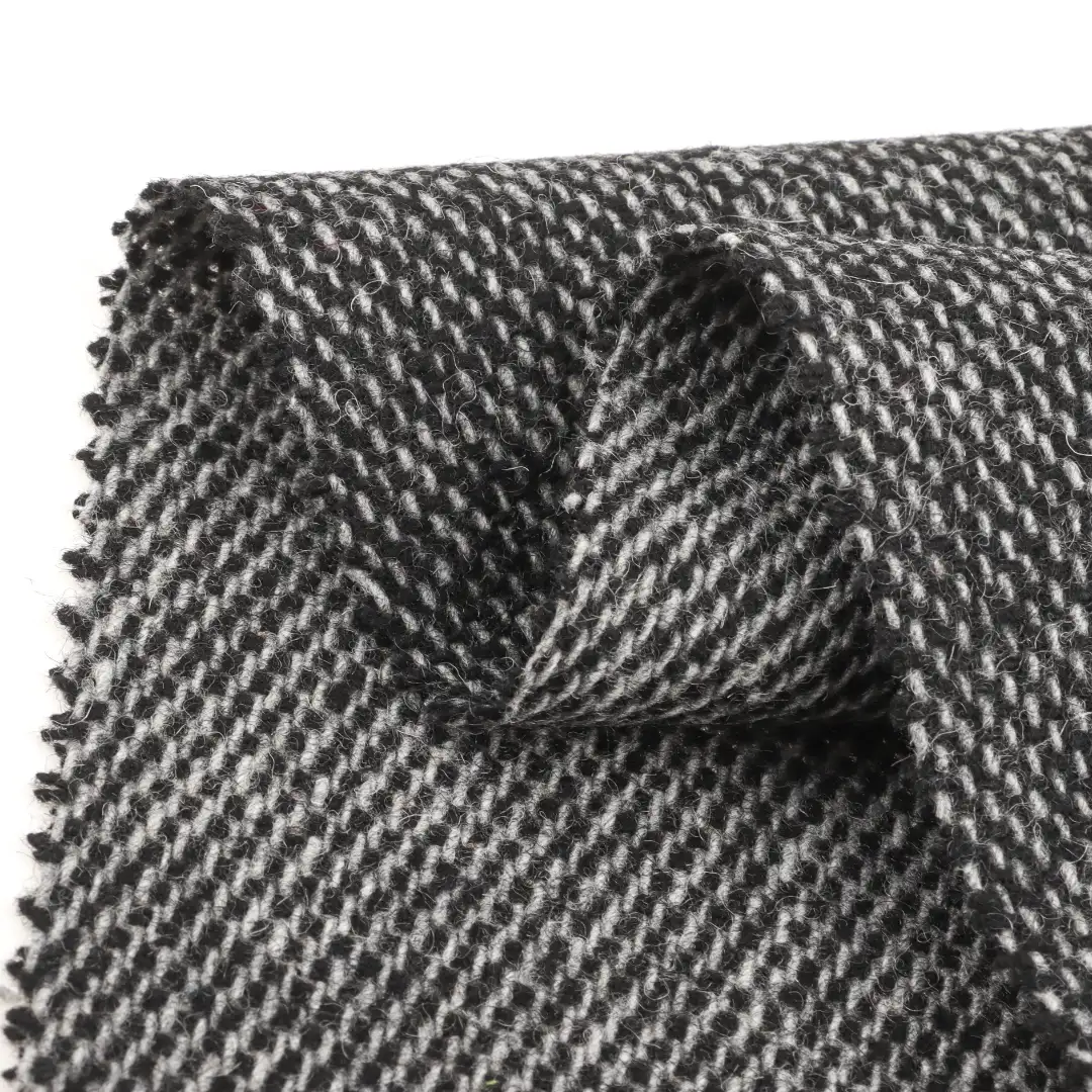 China Fabric for Pants,Blazer,Skirt  Woolen Tweed Woolen Wool Other grey color buy from China wholesaler bulk order at wholesale price free worldwide shipping Alibaba