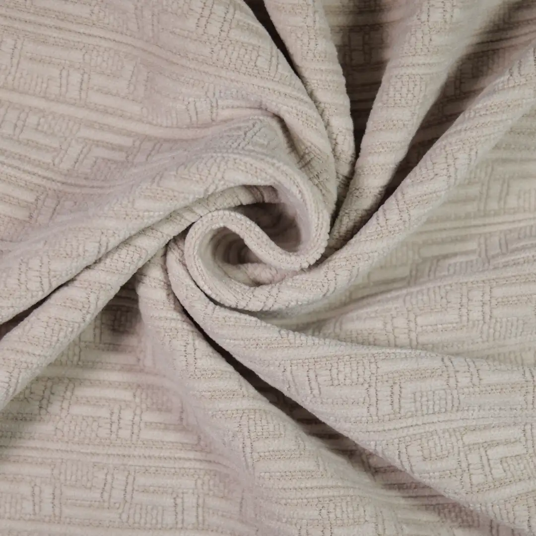 China Fabric for Pants,Suit Trouser,Blazer,Suit Jacquard Knit Fabric Polyester Spandex Bisque color buy from China wholesaler bulk order at wholesale price free worldwide shipping Alibaba