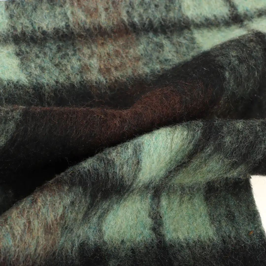 China Fabric for Jackets,Blazer,Overcoat,Skirt  Woolen Overcoat Woolen Wool Other check color buy from China wholesaler bulk order at wholesale price free worldwide shipping Alibaba