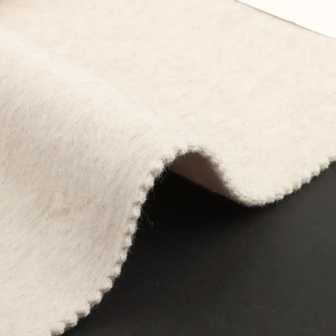 China Fabric for Overcoat,Skirt  Woolen Overcoat Woolen Wool Other Beige color buy from China wholesaler bulk order at wholesale price free worldwide shipping Alibaba