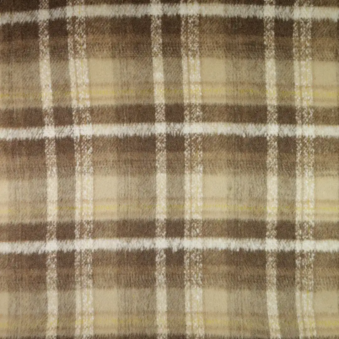 China Fabric for Jackets,Blazer,Skirt,Overcoat,Suit Yarn Dyed Check Woven Blended Fabric Polyester Wool Pink color buy from China wholesaler bulk order at wholesale price free worldwide shipping Alibaba