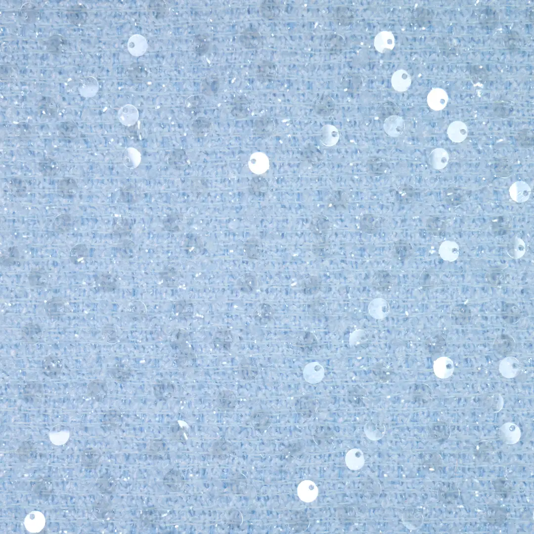 China Fabric for Jackets,Blazer,Overcoat,Suit Chanel-Style Fabric Woolen Polyester Wool Acrylic Blue color buy from China wholesaler bulk order at wholesale price free worldwide shipping Alibaba