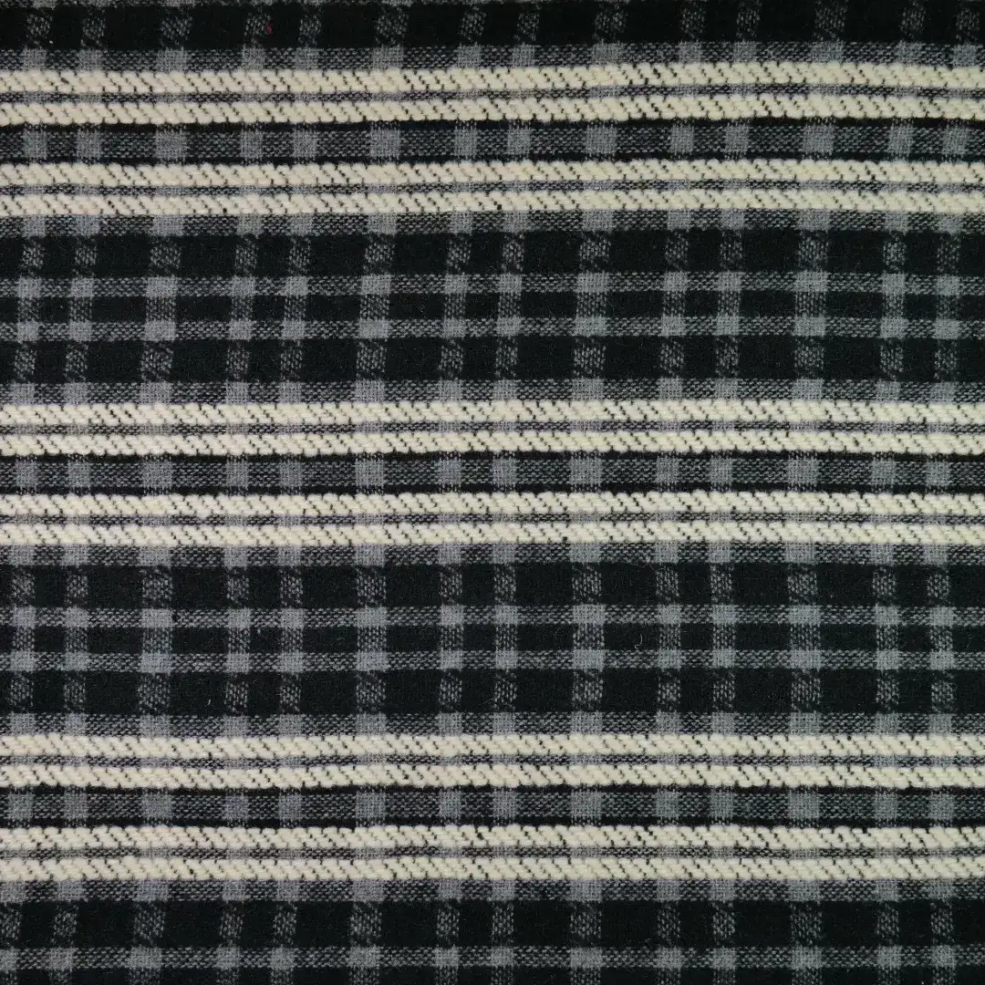 China Fabric for Blazer,Overcoat,Suit,Uniform Yarn Dyed Check Woven Blended Fabric Polyester Wool Acetate Black color buy from China wholesaler bulk order at wholesale price free worldwide shipping Alibaba