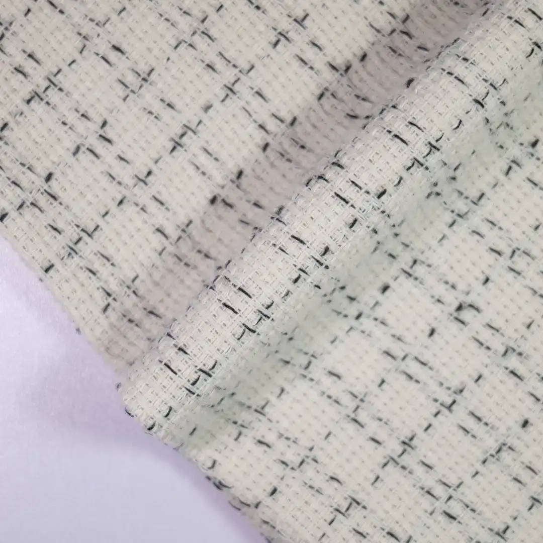 China Fabric for Overcoat,Uniform,Double-Breasted Coat Chanel-Style Fabric Woolen Polyester Beige color buy from China wholesaler bulk order at wholesale price free worldwide shipping Alibaba