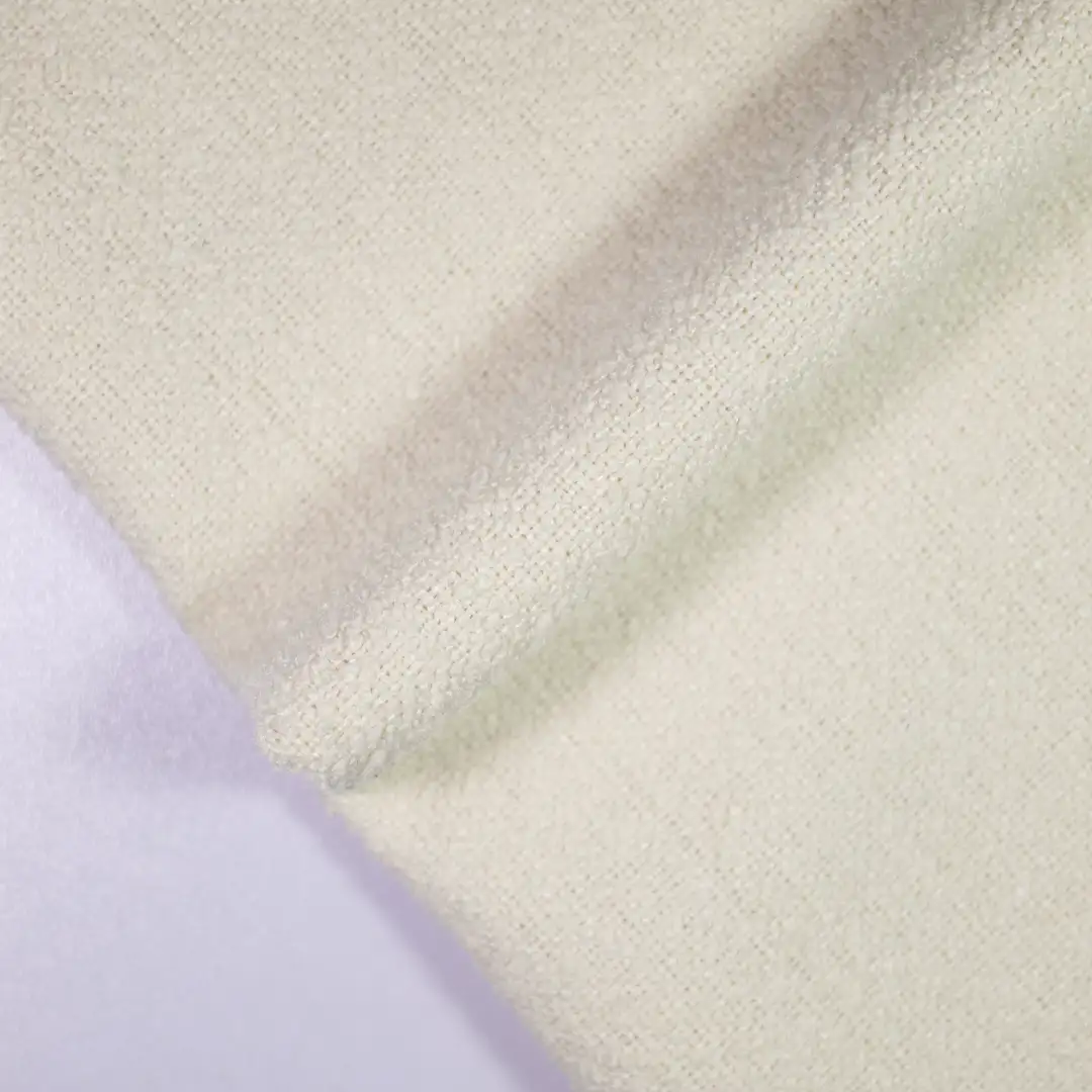 China Fabric for Overcoat,Uniform,Double-Breasted Coat Chanel-Style Fabric Woolen Polyester Beige color buy from China wholesaler bulk order at wholesale price free worldwide shipping Alibaba