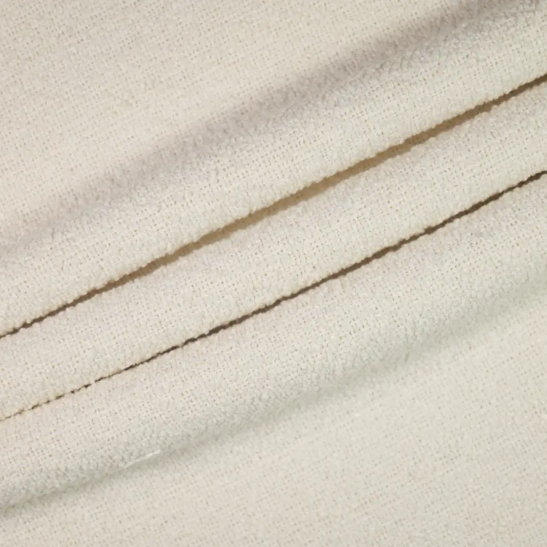 China Fabric for Overcoat,Uniform,Double-Breasted Coat Chanel-Style Fabric Woolen Polyester Beige color buy from China wholesaler bulk order at wholesale price free worldwide shipping Alibaba