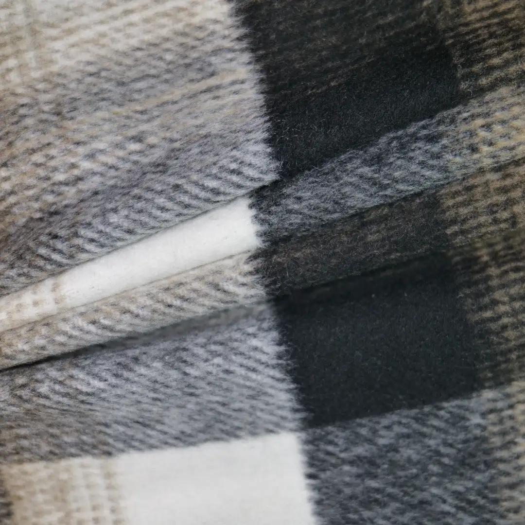 China Fabric for Jackets,Overcoat,Uniform,Kids Stretch Waist Pleated Skirt Yarn Dyed Check Woven Blended Fabric Polyester Other Brown color buy from China wholesaler bulk order at wholesale price free worldwide shipping Alibaba