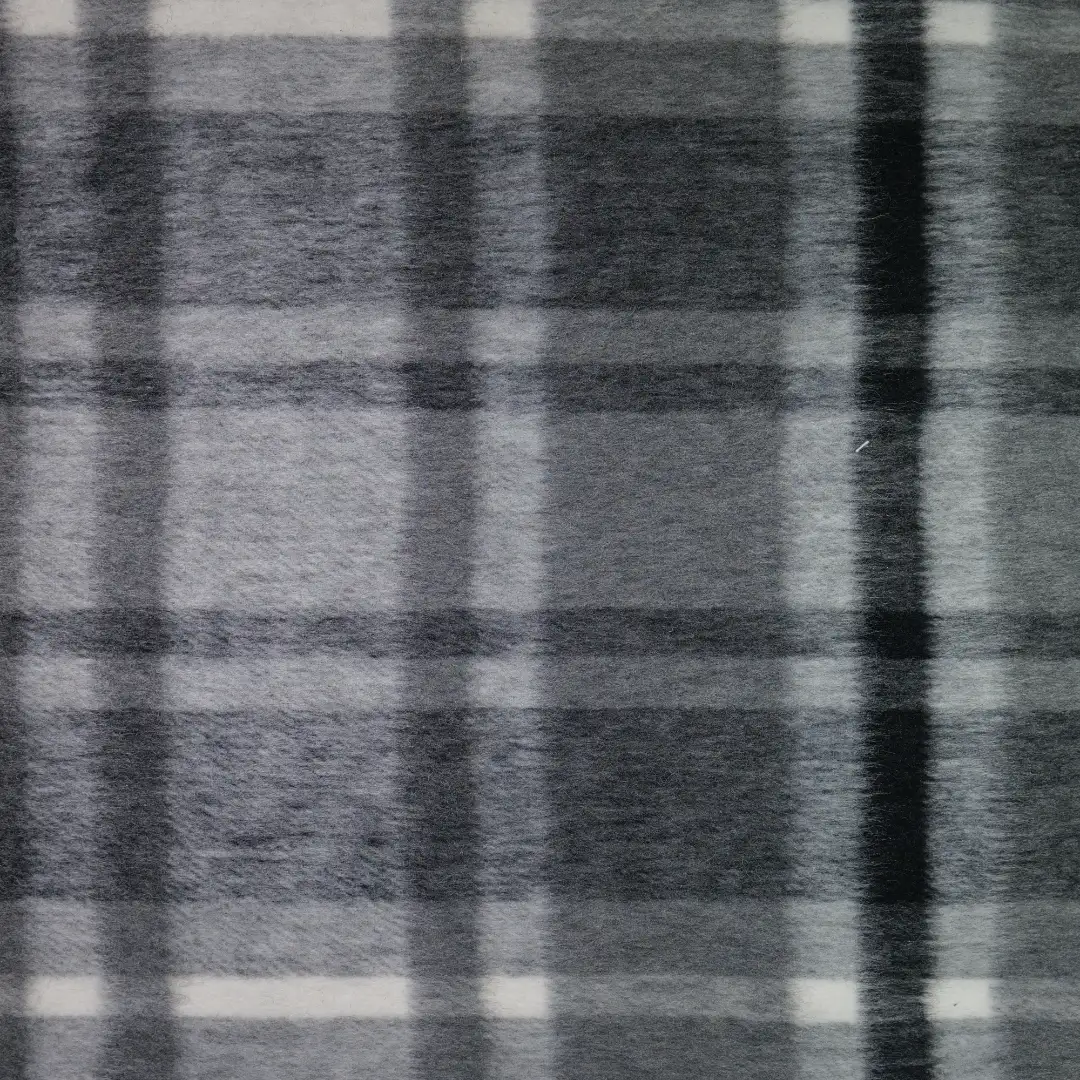 China Fabric for Overcoat,Uniform,Double-Breasted Coat Yarn Dyed Check Woven Blended Fabric Polyester grey color buy from China wholesaler bulk order at wholesale price free worldwide shipping Alibaba