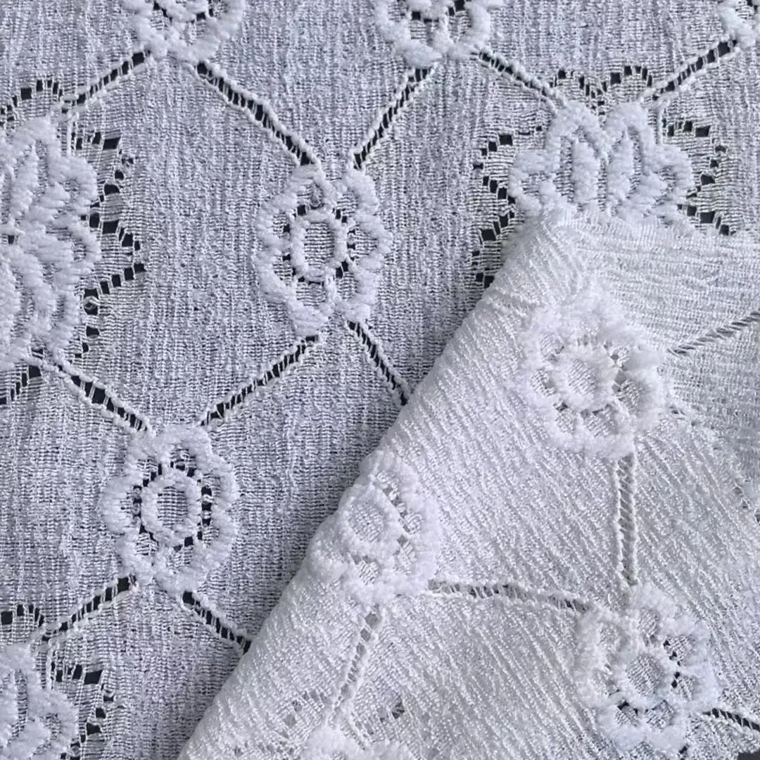 China Fabric for Crop Top,Skirt CVC Yarn Dye Woven Blended Fabric Recycled Polyester Beige color buy from China wholesaler bulk order at wholesale price free worldwide shipping Alibaba