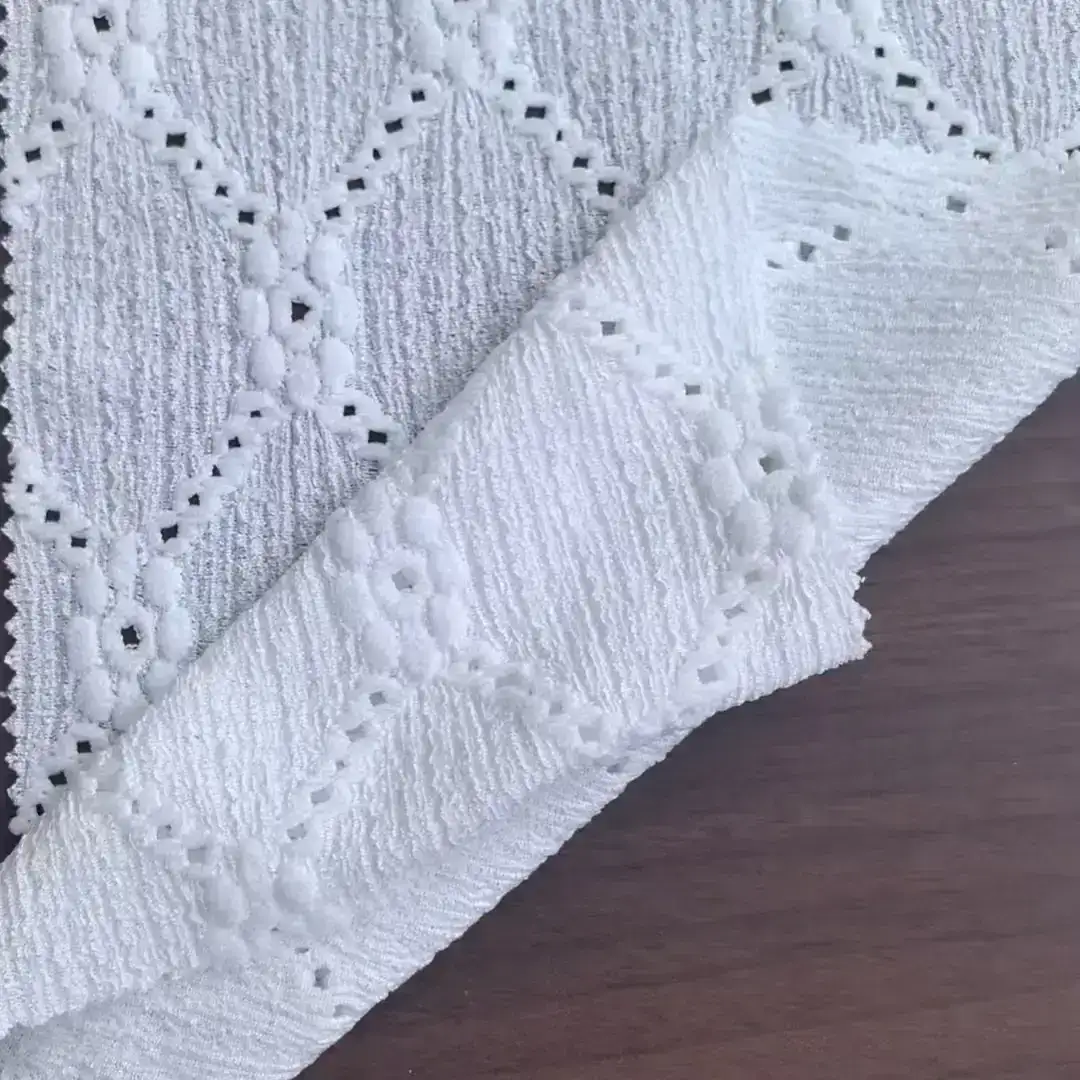 China Fabric for Hoodie  ,Dresses (Pullover) ,Bubble-Sleeve Crop Top,Kids Ruffle Tiered Dress Two-way Stretch Woven Blended Fabric Polyester white color buy from China wholesaler bulk order at wholesale price free worldwide shipping Alibaba