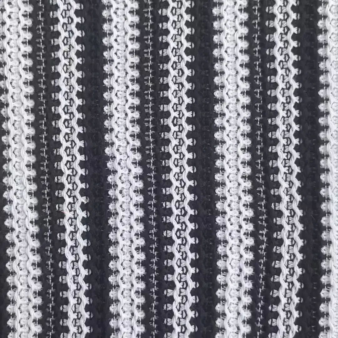 China Fabric for Polo Shirt,Polo T-shirt  TC Yarn Dye Woven Blended Fabric Polyester Spandex black-white color buy from China wholesaler bulk order at wholesale price free worldwide shipping Alibaba