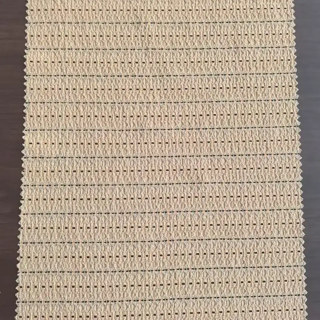 China Fabric for Hoodie,Dresses (Pullover) ,Ruffle Shirt Dress TC Yarn Dye Woven Blended Fabric Elastane Polyester orange color buy from China wholesaler bulk order at wholesale price free worldwide shipping Alibaba