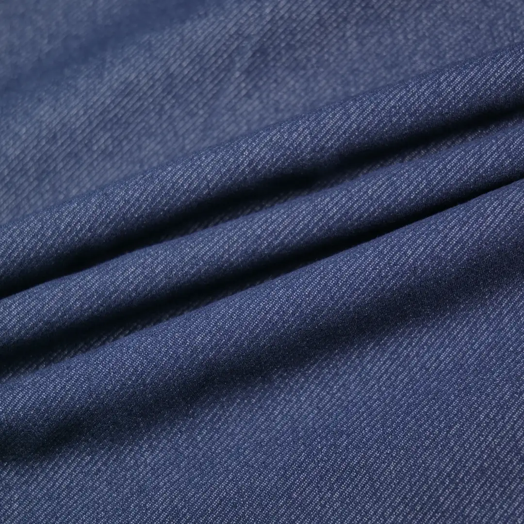 China Fabric for Shirt,Pants,Shorts,Pocket Sleeveless Wrap Dress Cotton/Polyester Denim Denim Polyester Rayon Elastane BLUE color buy from China wholesaler bulk order at wholesale price free worldwide shipping Alibaba