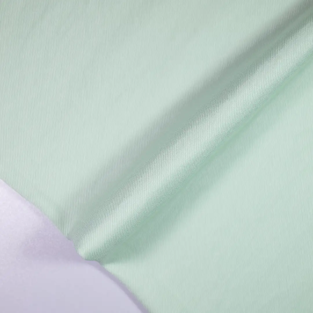 China Fabric for Pants,Trench Coat,Suit,Skirt  Twill Synthetic Woven Fabric Polyester green color buy from China wholesaler bulk order at wholesale price free worldwide shipping Alibaba