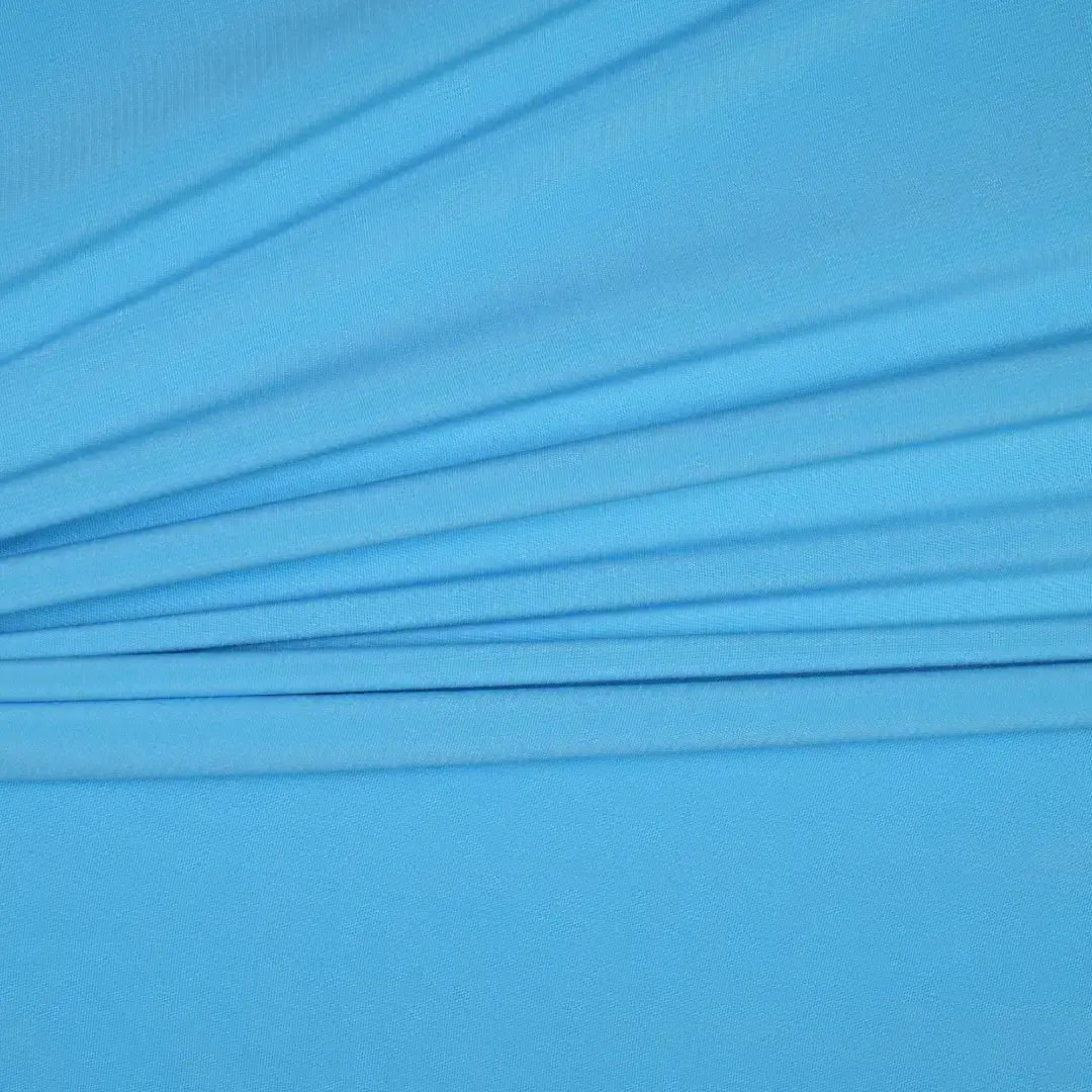 China Fabric for Shirt,Strap Midi Dress,Sleeveless Puffy Mini Dress Chiffon Woven Blended Fabric Polyester Spandex Blue color buy from China wholesaler bulk order at wholesale price free worldwide shipping Alibaba