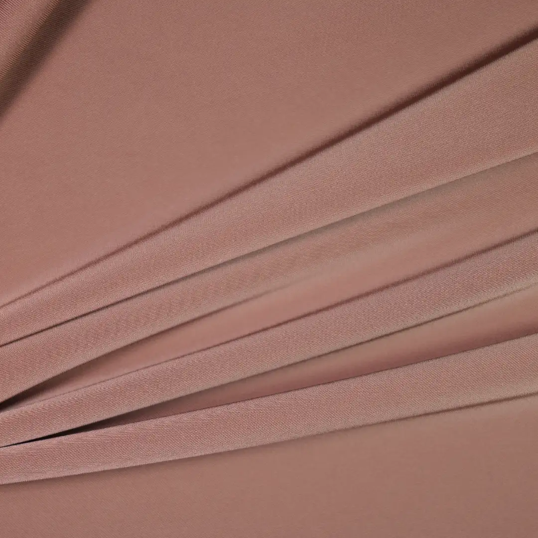 China Fabric for Interlining,Casual Long Sleeve Crop Shirt,Cropped V-Neck Shirt Bengaline Synthetic Woven Fabric Polyester Salmon color buy from China wholesaler bulk order at wholesale price free worldwide shipping Alibaba