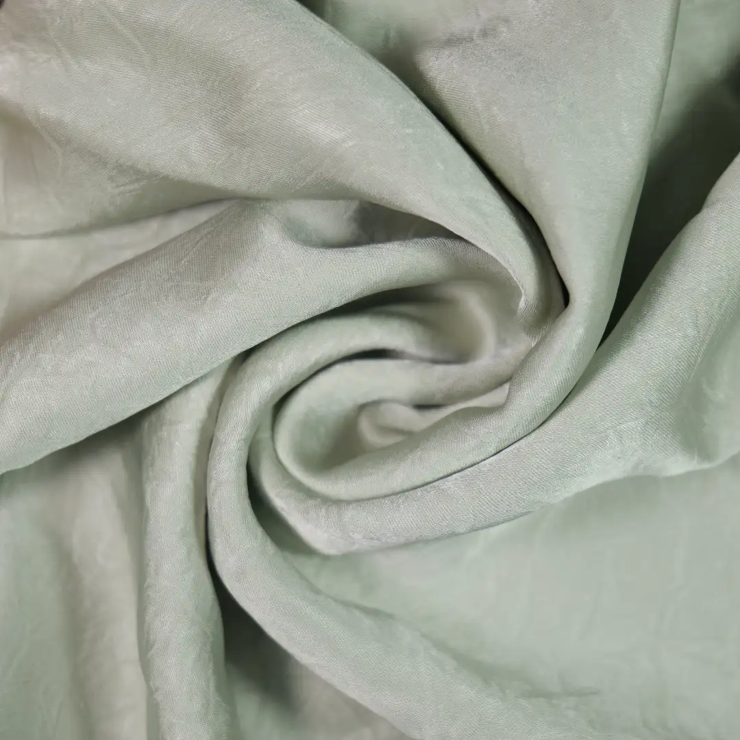 China Fabric for Shirt Bengaline Synthetic Woven Fabric Polyester green color buy from China wholesaler bulk order at wholesale price free worldwide shipping Alibaba