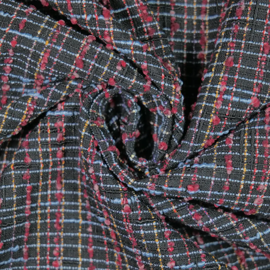 China Fabric for Blazer,Skirt,Overcoat Chanel-Style Fabric Woolen Polyester Wool colorful color buy from China wholesaler bulk order at wholesale price free worldwide shipping Alibaba