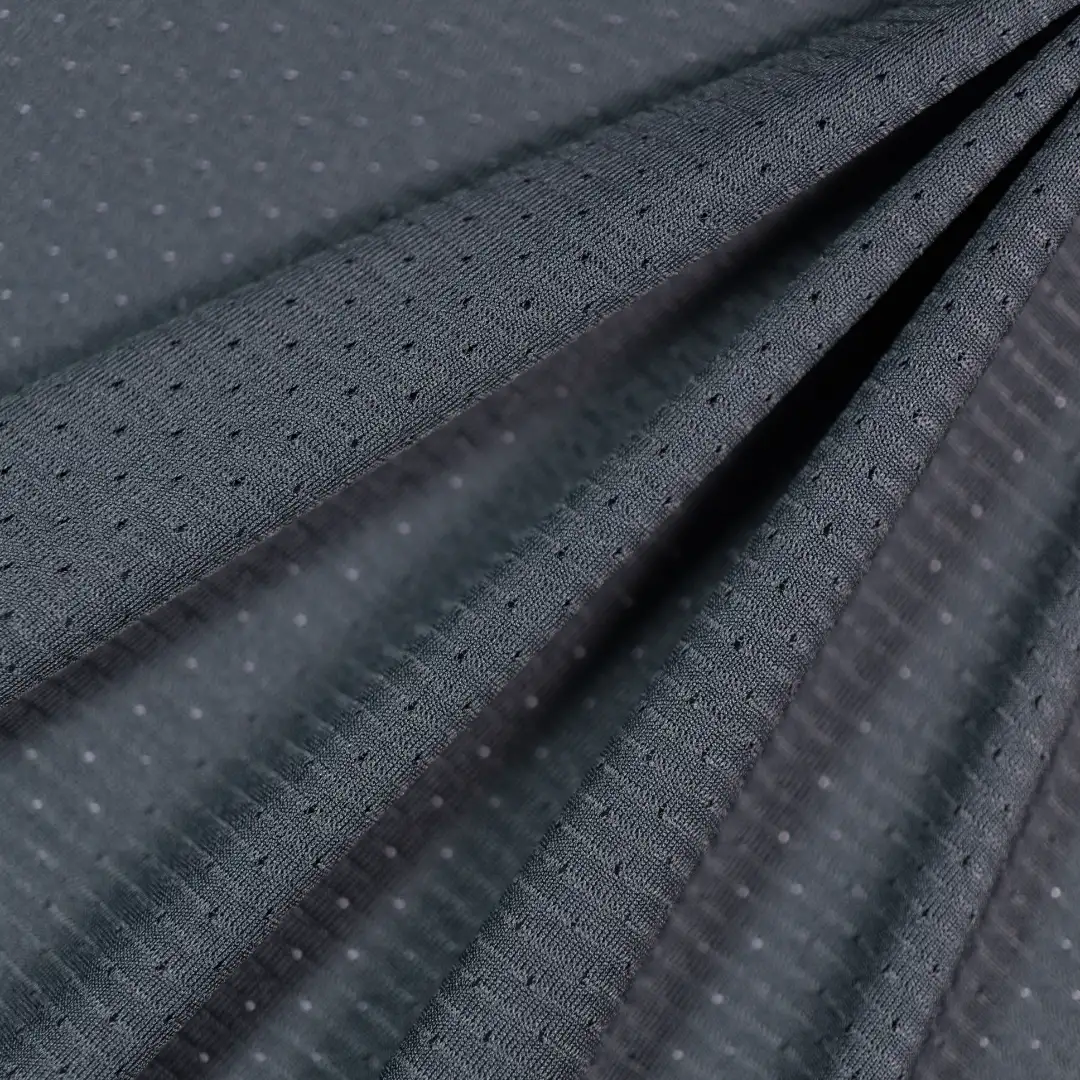 China Fabric for T-Shirt,Yoga Clothes Sequined Mesh Fabric Knit Fabric Polyester grey color buy from China wholesaler bulk order at wholesale price free worldwide shipping Alibaba