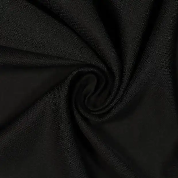 China Fabric for T-Shirt,Skirt Jacquard Knit Fabric Polyester Spandex black color buy from China wholesaler bulk order at wholesale price free worldwide shipping Alibaba