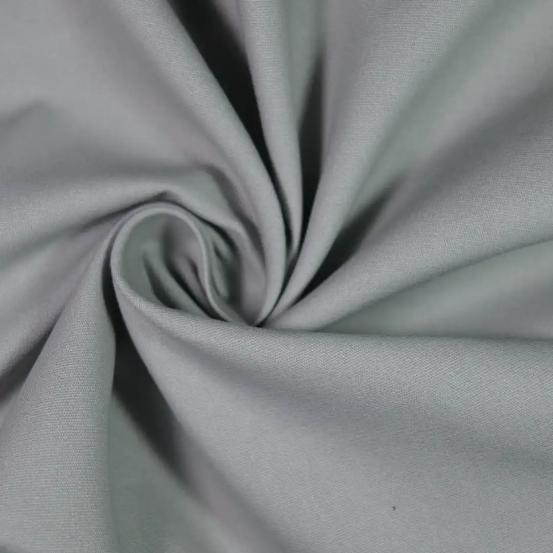 China Fabric for Shirt,Pants,Trench Coat Cotton Plain Natural Woven Fabric Cotton grey color buy from China wholesaler bulk order at wholesale price free worldwide shipping Alibaba