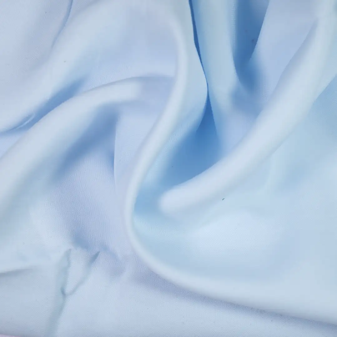 China Fabric for Skirt,Shirt Long Sleeve Button ,Shirt Long Sleeve Zipper ,Shirt Half Sleeve Button ,Shirt Half Sleeve Zipper  Cotton Plain Natural Woven Fabric Viscose Lyocell BLUE color buy from China wholesaler bulk order at wholesale price free worldwide shipping Alibaba