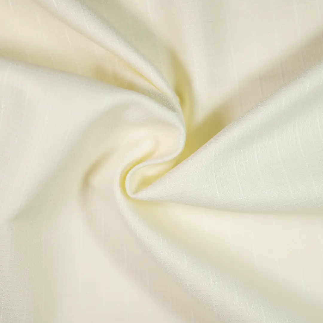 China Fabric for Pants,Women's Pants ,Waist coat,Wide Leg Trousers,Open Waistcoat Cotton Plain Natural Woven Fabric Bamboo Polyester Elastane Beige color buy from China wholesaler bulk order at wholesale price free worldwide shipping Alibaba