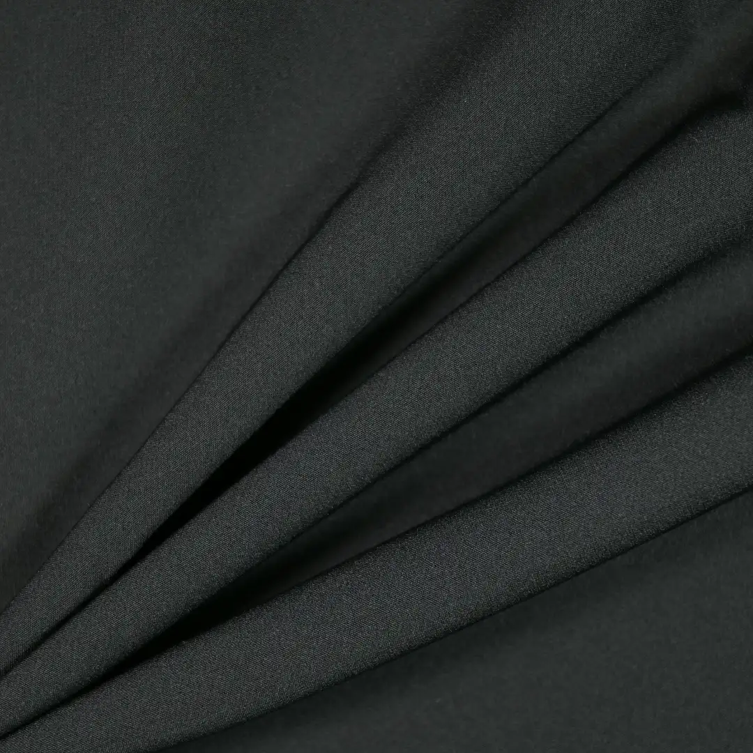 China Fabric for Pants,Skirt,Trench Coat,Suit Four-way Stretch (Bi-Stretch) Woven Blended Fabric Polyester Black color buy from China wholesaler bulk order at wholesale price free worldwide shipping Alibaba