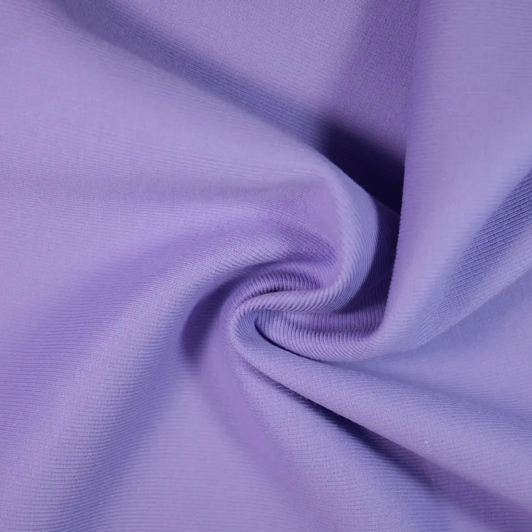 China Fabric for Jogger,Tracksuits,Casual Baseball Jacket Scuba Knit Fabric Polyester Spandex Cotton Purple color buy from China wholesaler bulk order at wholesale price free worldwide shipping Alibaba