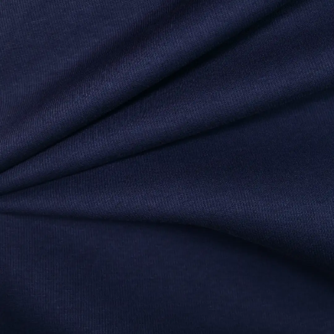 China Fabric for Pants,Knitted Jacket ,Loungewear,Sweatshirt Scuba Knit Fabric Cotton Spandex Polyester navy color buy from China wholesaler bulk order at wholesale price free worldwide shipping Alibaba