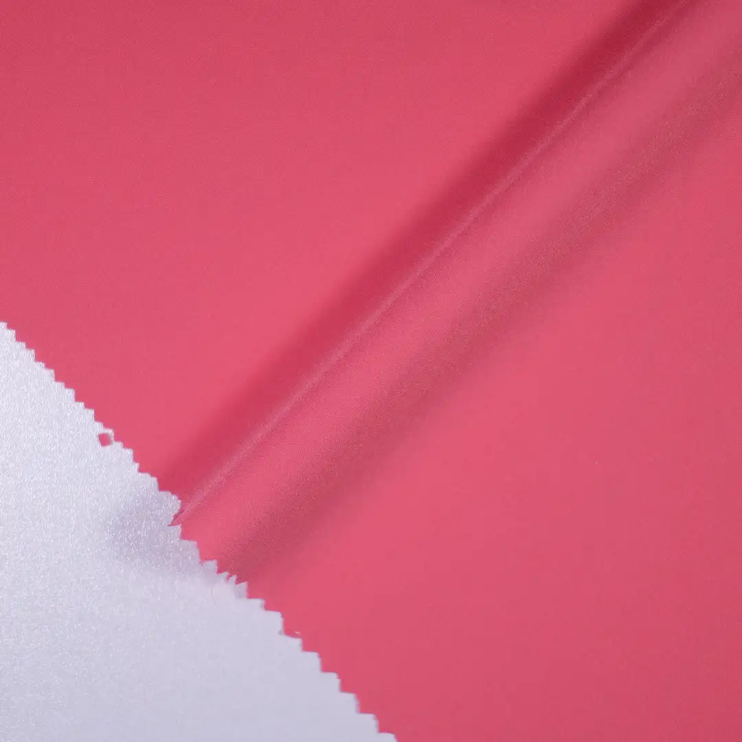 China Fabric for Skirt,Shorts,Tank Midi Dress Four-way Stretch (Bi-Stretch) Woven Blended Fabric Nylon Spandex pink color buy from China wholesaler bulk order at wholesale price free worldwide shipping Alibaba