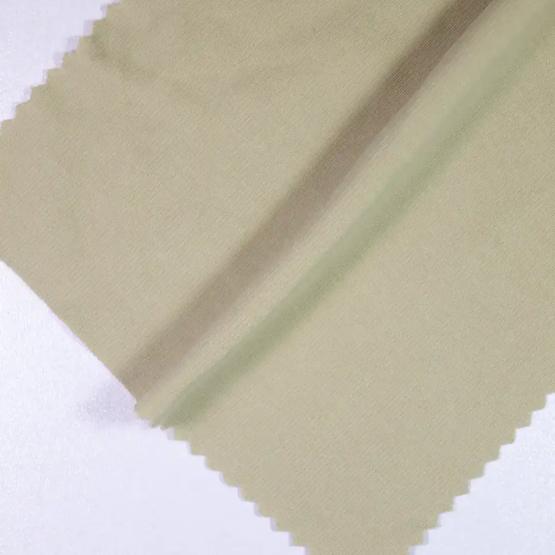 China Fabric for T-Shirt,Tank Top,Men’s Vest ,Sleeveless Corset Midi Dress Single Jersey Knit Fabric Cotton Polyester Elastane dark green color buy from China wholesaler bulk order at wholesale price free worldwide shipping Alibaba