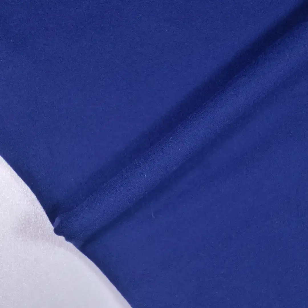 China Fabric for Leggings,Crew Neck Pullover ,Long Sleeve Base Layer Top,Tank Midi Dress Double-side fleece Knit Fabric Rayon Polyester Spandex dark blue color buy from China wholesaler bulk order at wholesale price free worldwide shipping Alibaba