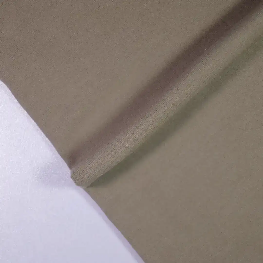 China Fabric for T-Shirt,Leggings,Long Sleeve Base Layer Top,Tank Wrap Midi Dress Four-way Stretch (Bi-Stretch) Knit Fabric Acrylic Rayon Elastane Brown color buy from China wholesaler bulk order at wholesale price free worldwide shipping Alibaba