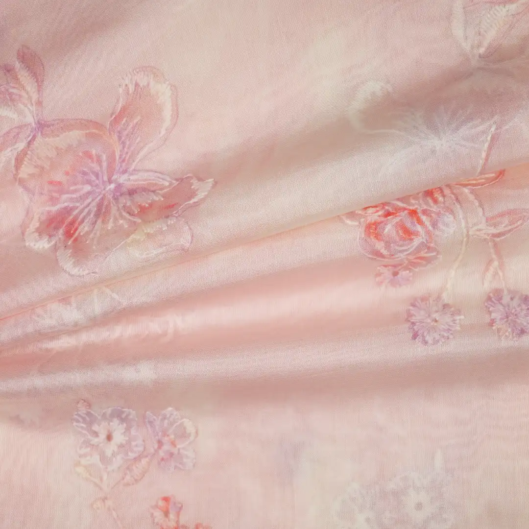 China Fabric for Blouse,Backless Beach Dress,Strap Midi Dress Tencel-nylon Interwoven Fabric Woven Blended Fabric Tencel Nylon pink color buy from China wholesaler bulk order at wholesale price free worldwide shipping Alibaba