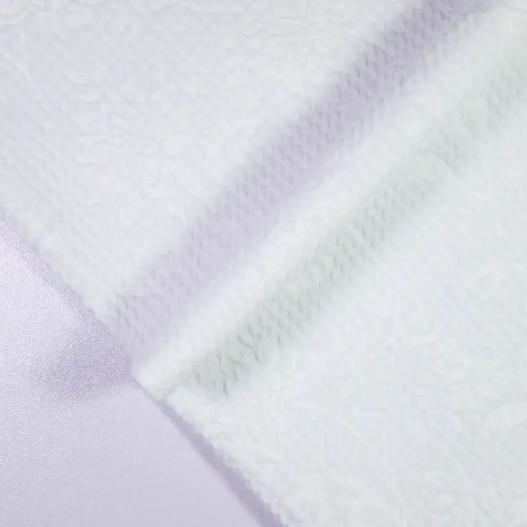 China Fabric for Jackets,Trench Coat,Overcoat Jacquard Knit Fabric Polyester Spandex white color buy from China wholesaler bulk order at wholesale price free worldwide shipping Alibaba