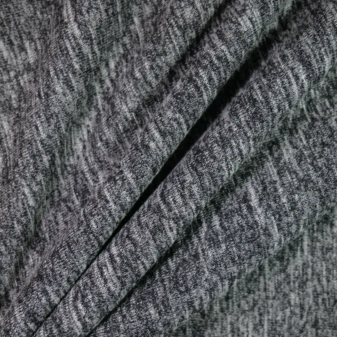 China Fabric for Jackets,Trench Coat,Sweatshirt Four-way Stretch (Bi-Stretch) Knit Fabric Rayon Spandex Polyester grey color buy from China wholesaler bulk order at wholesale price free worldwide shipping Alibaba