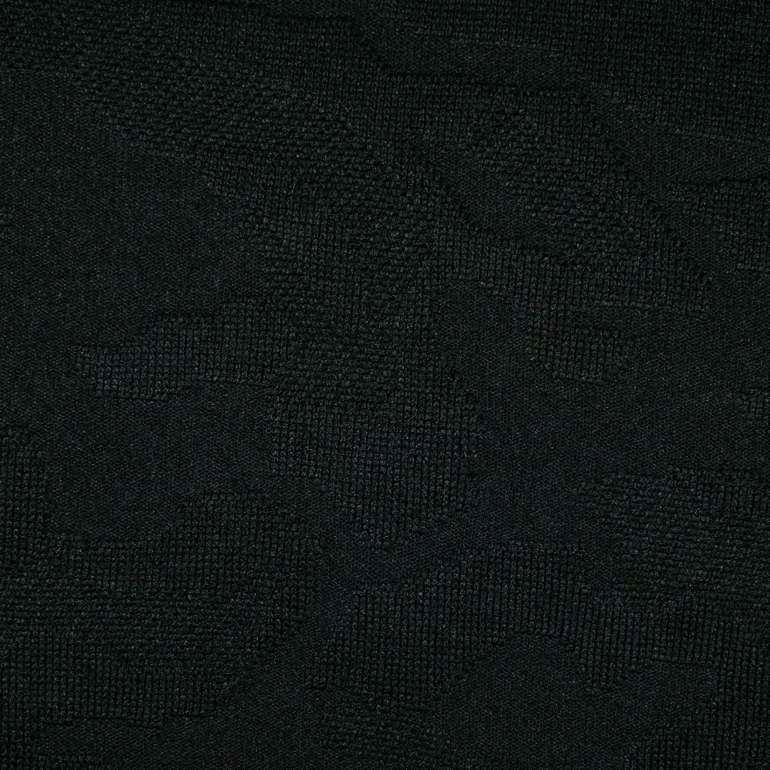 China Fabric for Dresses (Pullover) ,Tank Midi Dress,Collar Sleeveless Wrap Midi Dress Jacquard Knit Fabric Polyester Spandex black color buy from China wholesaler bulk order at wholesale price free worldwide shipping Alibaba