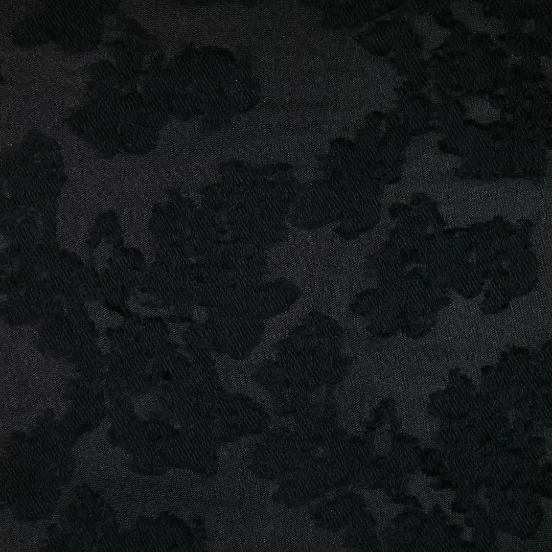 China Fabric for Tank Midi Dress,Sleeveless Corset Midi Dress,Tank Wrap Midi Dress Jacquard Woven Blended Fabric Cotton Polyester Spandex black color buy from China wholesaler bulk order at wholesale price free worldwide shipping Alibaba