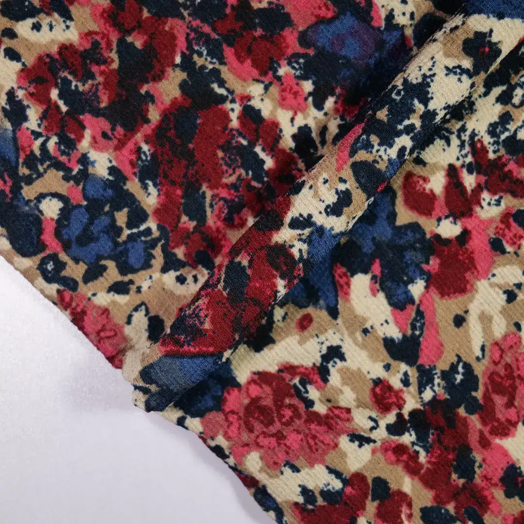 China Fabric for Skirt ,Backless Beach Dress,Tank Midi Dress Crepe Knit Fabric Polyester Spandex red color buy from China wholesaler bulk order at wholesale price free worldwide shipping Alibaba